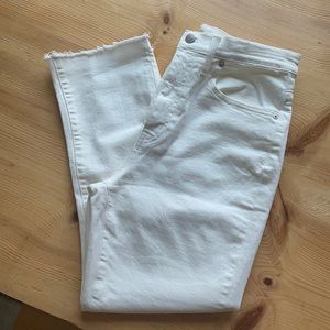 Madewell White Jeans